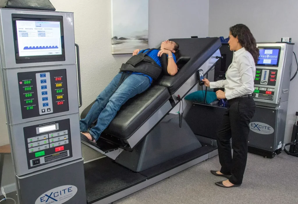 DRX9000 machine spinal decompression intouch chiropractic san diego